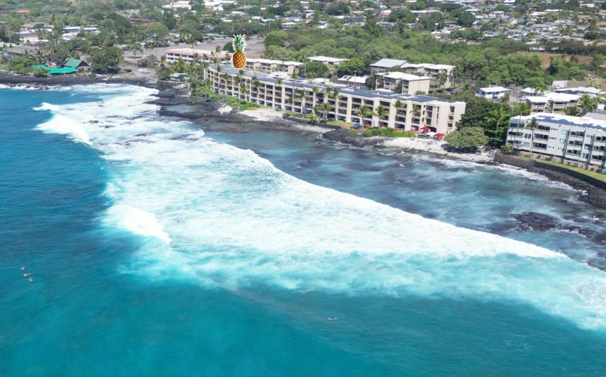 Oceanfront Luxury Condo Kailua-Kona Exterior foto